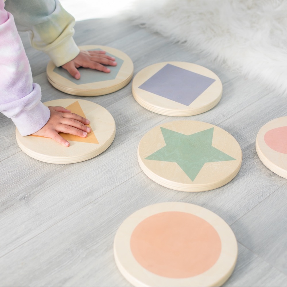 Ivy & Bo Wooden Stepping Stones for Kids